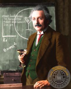 Einstein Discovers The Atomic Bomb By Wingsdomain Art And Photography