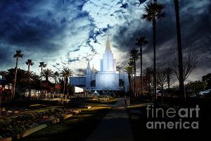 Oakland California Temple . The Church Of Jesus Christ Of Latter-Day Saints . By Wingsdomain.com