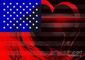 I Love America . By Wingsdomain.com Art And Photography
